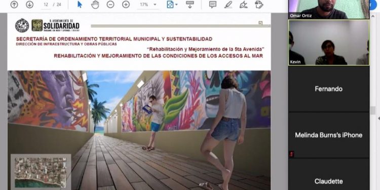 SOSTIENE GOBIERNO DE SOLIDARIDAD REUNIÓN INFORMATIVA CON HOTELEROS SOBRE OBRAS EN LA QUINTA AVENIDA