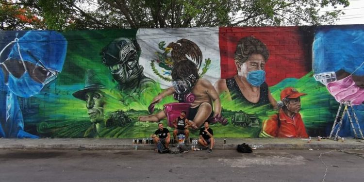 PLASMAN EN MURALES LA NUEVA REALIDAD DE LA HUMANIDAD