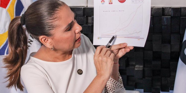 AGRADECE MARA RESPALDO TOTAL DEL GOBIERNO FEDERAL A CANCÚN