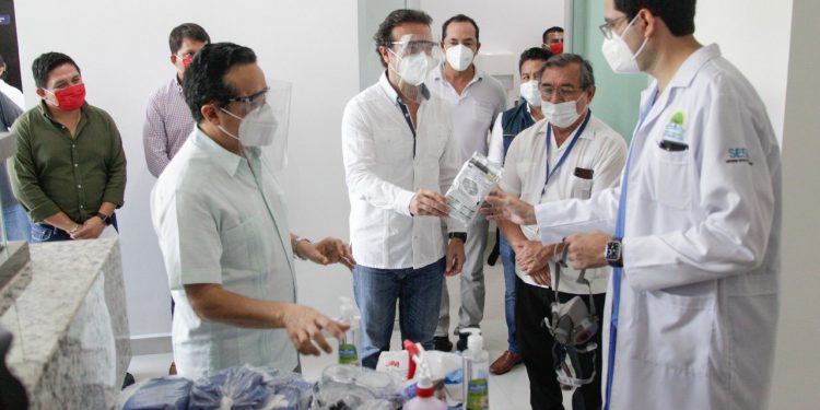 SE INVIERTEN $7 MILLONES EN EL HOSPITAL ACONDICIONADO DE COZUMEL PARA PACIENTES COVID-19