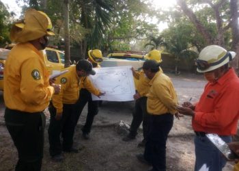 EXTINGUEN INCENDIO EN CHIQUILÁ