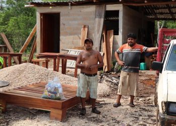 DZIUCHÉ RECIBE SEGUNDA ENTREGA DE APOYO ALIMENTARIO ENVIADA POR EL GOBIERNO DEL ESTADO