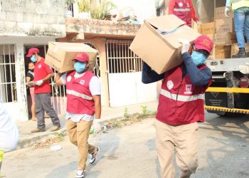 SUPERAMOS LA META, SE HAN ENTREGADO MÁS DE 100 MIL APOYOS ALIMENTARIOS A FAMILIAS DE SOLIDARIDAD: LAURA BERISTAIN