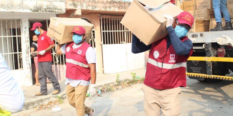 SUPERAMOS LA META, SE HAN ENTREGADO MÁS DE 100 MIL APOYOS ALIMENTARIOS A FAMILIAS DE SOLIDARIDAD: LAURA BERISTAIN