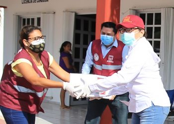 MÁS DE 60 MIL DESPENSAS SE HAN ENTREGADO Y SE CONTINUARÁN LLEVANDO A TODOS LOS RINCONES DE SOLIDARIDAD: LAURA BERISTAIN