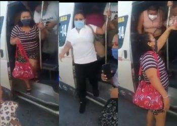 DETIENEN EN CANCÚN VIAJE DE URVAN CON 19 PASAJEROS A BORDO… EN PLENA CONTINGENCIA