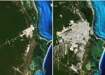 CANCÚN Y SUS 50 AÑOS EN LOS OJOS DE LA NASA