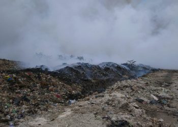 LLUVIAS EN CHETUMAL SON BENDITAS PARA COMBATIR INCENDIO DEL BASURERO