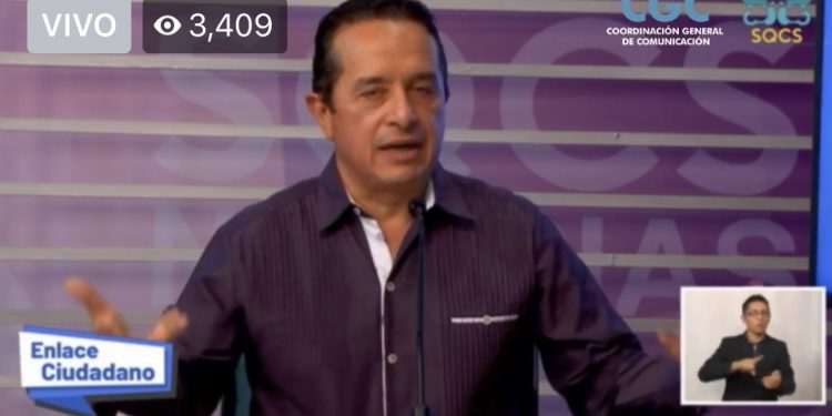 ES DEFINITIVO, QUINTANA ROO NO REGRESA A CLASES PRESENCIALES EN EL ACTUAL CICLO ESCOLAR, AFIRMA EL GOBERNADOR