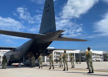 ENVÍA LA FEDERACIÓN A CANCÚN 16 TONELADAS DE INSUMOS Y AYUDA