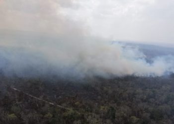 CONTROLAN EN 55 POR CIENTO INCENDIO EN ICHKABAL