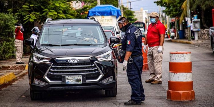 DISMINUYE SEGURIDAD PÚBLICA MOVILIDAD CON CIERRE GRADUAL DE VIALIDADES EN ISLA MUJERES
