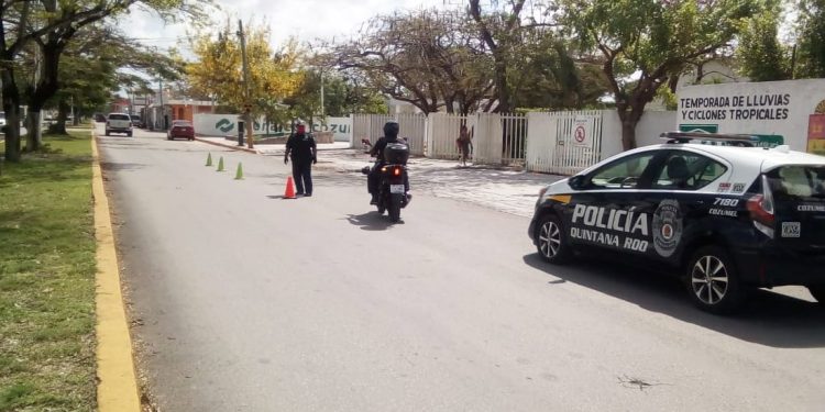 REFUERZAN FILTROS DE VIGILANCIA EN COLONIAS DE COZUMEL