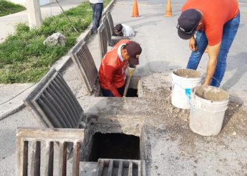 GOBIERNO DE SOLIDARIDAD MANTIENE LIMPIEZA DE POZOS ANTES Y  DURANTE LA TEMPORADA DE LLUVIAS