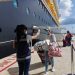 APLICAN MEDIDAS SANITARIAS EN DESCENSO DE CRUCERO DE DISNEY EN COZUMEL