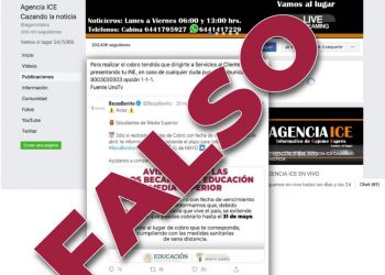 ALERTAN SOBRE PÁGINAS FALSAS RESPECTO A LAS BECAS BENITO JUÁREZ