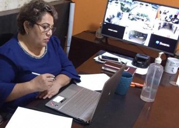 LAS MEDIDAS DE CONTENCIÓN Y PREVENCIÓN CONTRA EL COVID-19 IMPLEMENTADAS EN JOSÉ MARÍA MORELOS HAN MANTENIDO A RAYA AL CORONAVIRUS: SOFÍA ALCOCER EN VIDEOCONFERENCIA CON EL GOBERNADOR CARLOS JOAQUÍN