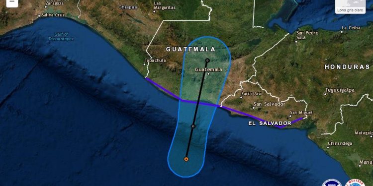 SE FORMÓ LA DEPRESIÓN TROPICAL DOS-E EN EL OCÉANO PACÍFICO
