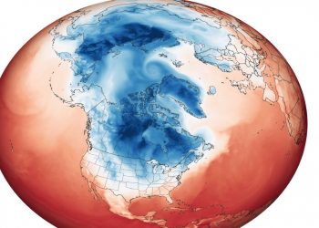 VÓRTICE POLAR LLEGA A ESTADOS UNIDOS