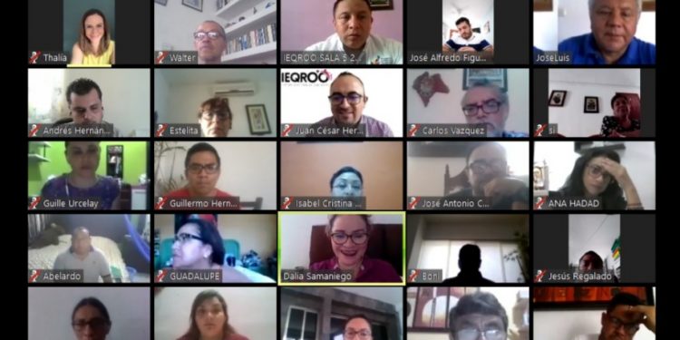 SERVIDORES ELECTORALES DEL IEQROO PARTICIPAN EN VIDEOCONFERENCIA SOBRE: “NATURALEZA JURÍDICA DE LOS DERECHOS HUMANOS”.