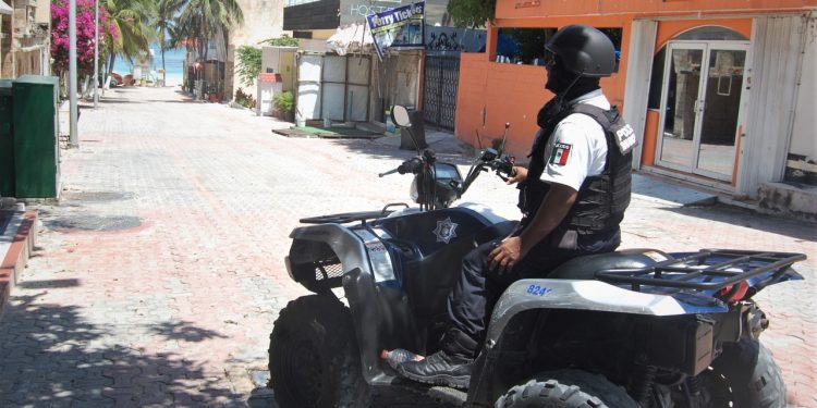 POLICÍA MUNICIPAL DE SOLIDARIDAD LISTA PARA BRINDAR SEGURIDAD EN LA NUEVA NORMALIDAD