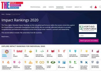 INGRESA UNIVERSIDAD DEL CARIBE A PRESTIGIOSO RANKING MUNDIAL QUE MIDE IMPACTO EN LOS ODS