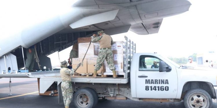 ARRIBAN A TABASCO MÁS EQUIPOS E INSUMOS PARA HOSPITALES RECONVERTIDOS PARA LA ATENCIÓN DE COVID-19