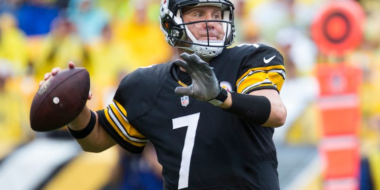 BEN ROETHLISBERGER   TOTALMENTE RECUPERADO DEL BRAZO LISTO PARA LA TEMPORADA DE LA NFL CON LOS PITTSBURGH STEELERS