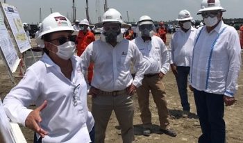 CONSTATA ADÁN AUGUSTO AVANCES DE LA CONSTRUCCIÓN DE LA REFINERÍA DOS BOCAS