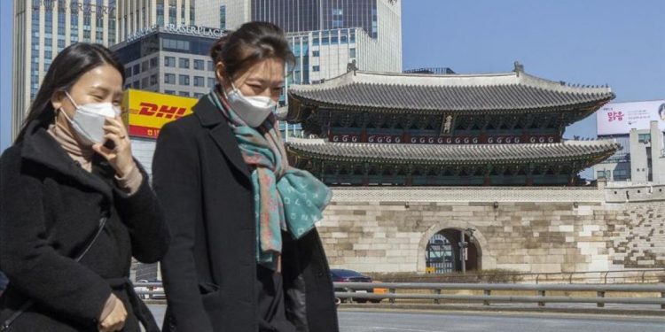 COREA DEL SUR REGISTRA MAYOR ALZA DE CASOS DE CORONAVIURS EN UN MES