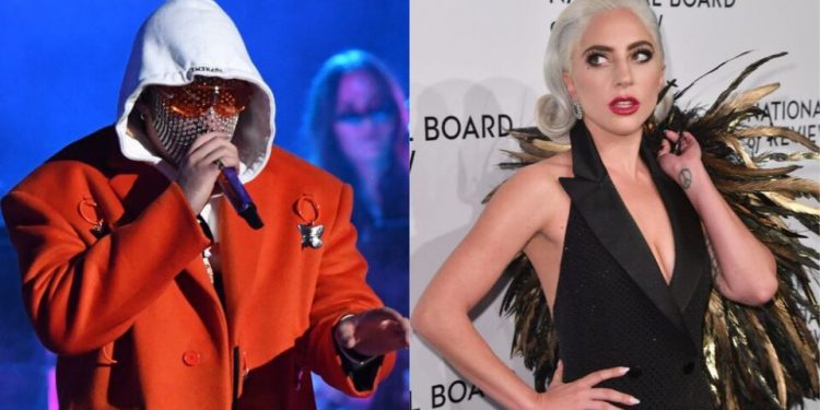 CRITICAN A BAD BUNNY POR MENCIONAR A LADY GAGA Y BRADLEY COOPER