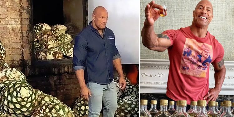 DWAYNE JOHNSON LANZA MARCA DE TEQUILA HECHO EN JALISCO