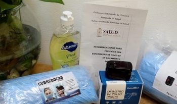 FACILITA SALUD OXÍMETROS A PACIENTES CON COVID-19 EN RESGUARDO DOMICILIARIO