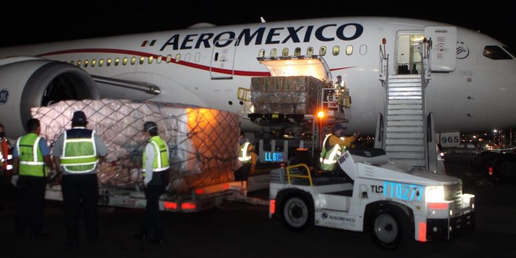 PUENTE AÉREO ENTRE MÉXICO Y CHINA DA RESULTADOS CON MÁS COLABORACIÓN CONTRA EL CORONAVIRUS