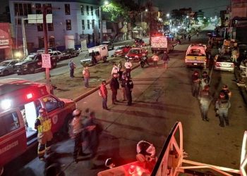 INCENDIO EN CENTRAL DE ABASTO DE OAXACA
