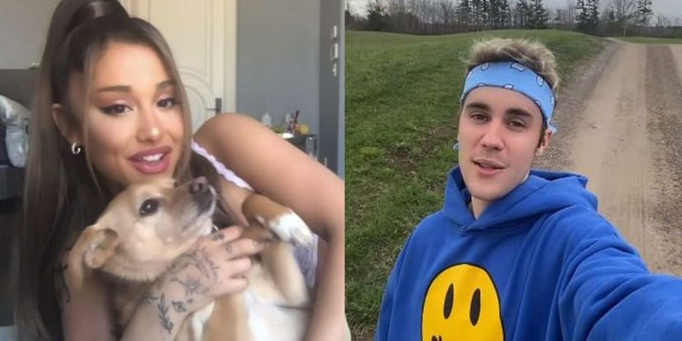JUSTIN BIEBER Y ARIANA GRANDE LANZAN «STUCK WITH U»