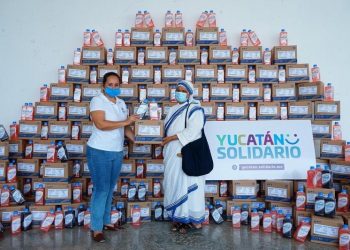 MUESTRAS DE GENEROSIDAD HAN PERMITIDO QUE EL PROGRAMA YUCATÁN SOLIDARIO BENEFICIE A FAMILIAS YUCATECAS