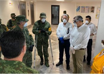 SUPERVISA ADÁN AUGUSTO HOSPITAL COVID EN COMALCALCO