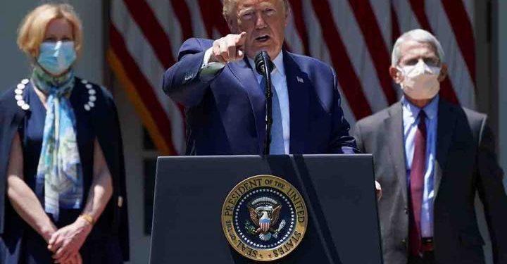 VACUNA CONTRA COVID-19 ESTARÁ DISPONIBLE A FIN DE AÑO: TRUMP