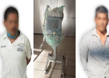 VESTIDO DE DOCTOR, HOMBRE INTENTA ROBAR VENTILADOR RESPIRATORIO EN CULIACÁN