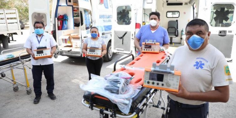 YUCATÁN EQUIPA AMBULANCIAS CON VENTILADORES PARA EL TRASLADO ÁGIL Y SEGURO DE PACIENTES CON CORONAVIRUS