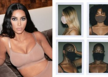ACUSAN A KIM KARDASHIAN DE RACISMO POR COLECCIÓN DE CUBREBOCAS
