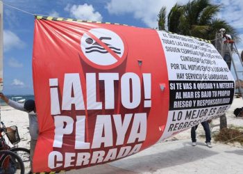 MANTENER PLAYAS CERRADAS AL PÚBLICO NO ES POR GUSTO, SINO POR SEGURIDAD DE LA GENTE