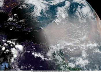 POLVO DEL SAHARA QUE LLEGA A MÉXICO NO REPRESENTA RIESGO ALTO PARA LA POBLACIÓN