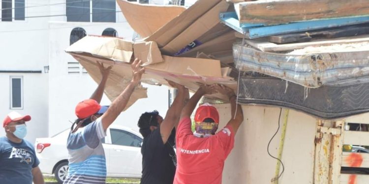 REFUERZAN TRABAJOS DEL PROGRAMA «ISLA MUJERES VERDE Y SALUDABLE»