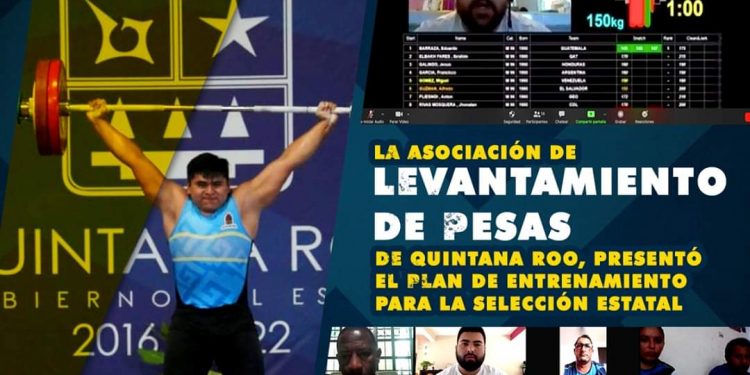 LA ASOCIACIÓN DE LEVANTAMIENTO DE PESAS DE QUINTANA ROO, PRESENTÓ EL PLAN DE ENTRENAMIENTO PARA LA SELECCIÓN ESTATAL