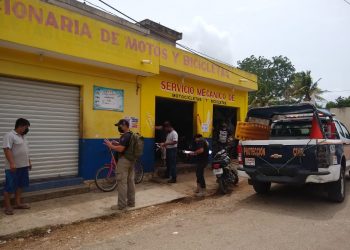 SUPERVISAN EN LÁZARO CÁRDENAS ACCIONES DE SEGURIDAD ANTE EL COVID 19.