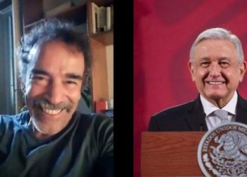 ANDRES MANUEL LOPEZ OBRADOR AGRADECE EL APOYO DE DAMIÁN ALCÁZAR