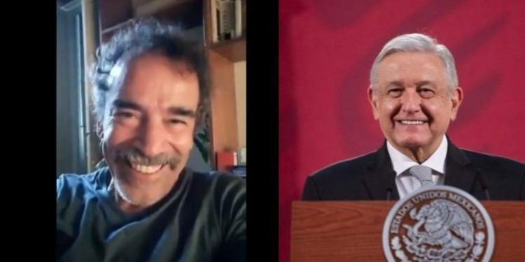 ANDRES MANUEL LOPEZ OBRADOR AGRADECE EL APOYO DE DAMIÁN ALCÁZAR