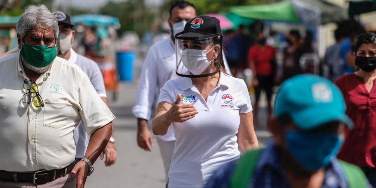 VERIFICA MARA CUMPLIMIENTO DE PROTOCOLOS SANITARIOS EN TIANGUIS